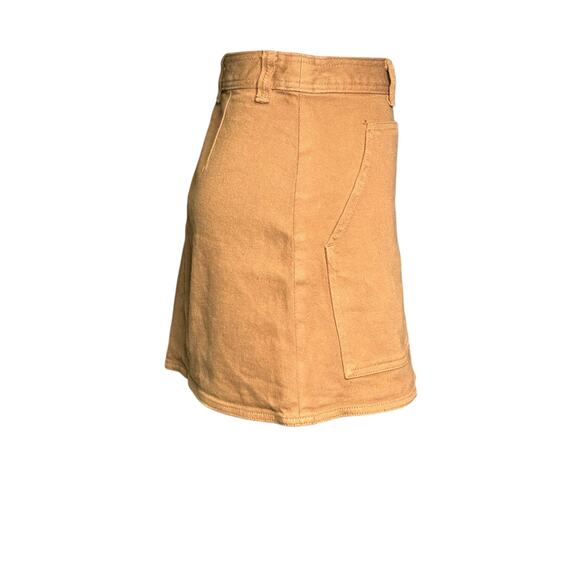 Wilfred Free brown denim  mini skirt size 0 - Picture 11 of 14